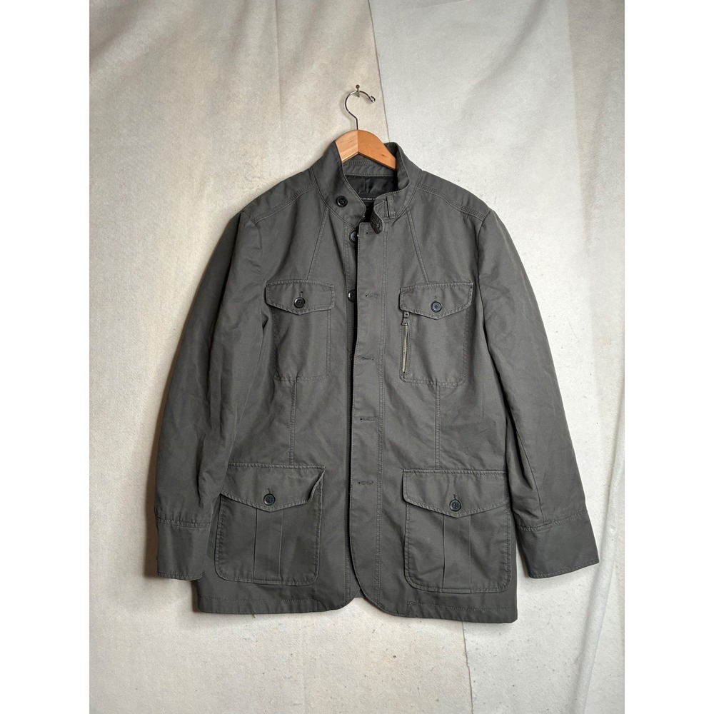 Express A-2 Type EXP 5th New York Military Field Jacket Gray XL Men's Utility